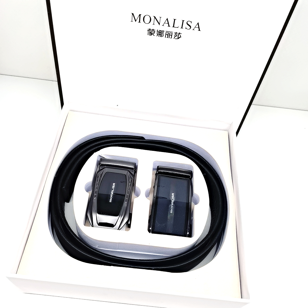 蒙娜丽莎   皮带礼盒/时尚简约自动扣皮带