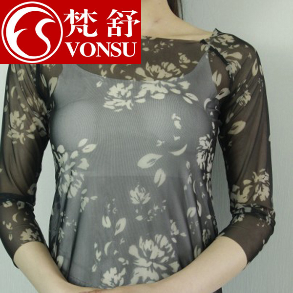 梵舒古典舞现代舞薄款显瘦上衣礼仪舞蹈练功服透气夏季XS5737