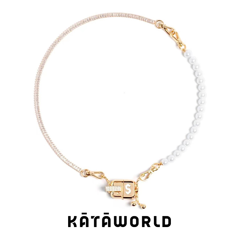 KATAWORLD 铜合金项链 【主理人】小财迷锆石时尚潮玩磁吸项链原配