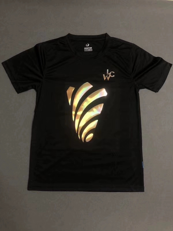 2020新款大码短袖羽毛球服T恤文化衫 李宗伟LOGO退役纪念服速干衣