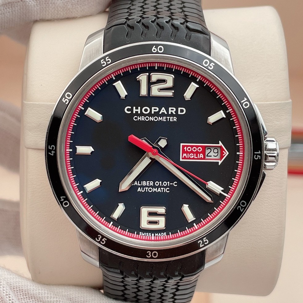 99新 Chopard/萧邦 （米米名表）经典赛车系列 自动机械表径43mm