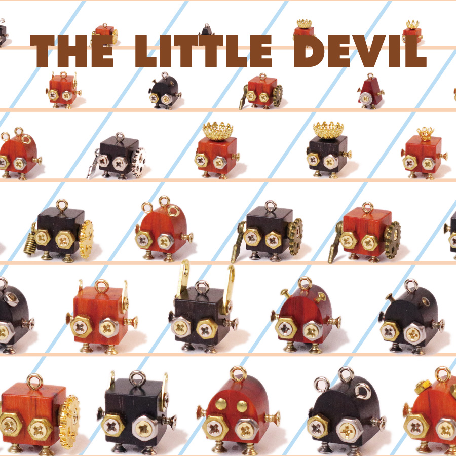 自给 宇宙小魔王MINI版皇室系列 潮玩摆件原创手工木制品情侣礼物