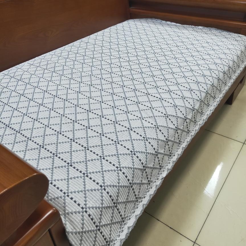 菱形格厚款百搭四季通用防滑千鸟格现代沙发垫