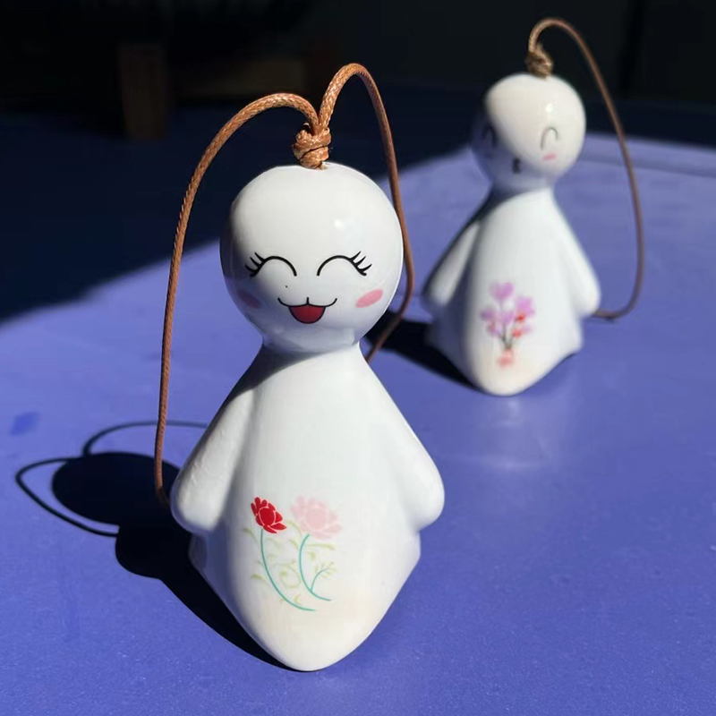 宠粉福利新中式风铃摆件家居饰品摆件客厅书房家居装饰品摆件白瓷