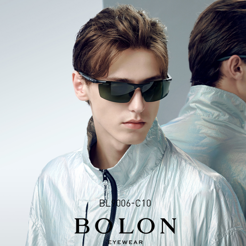 BOLON暴龙眼镜偏光太阳镜男潮个性墨镜时尚方形开车驾驶镜BL9006