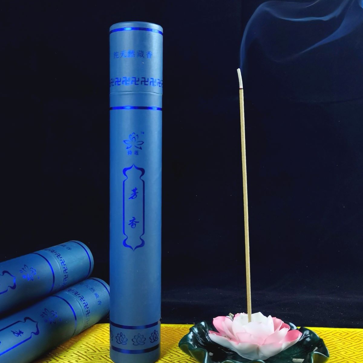 芳香筒香 室内茶室办公室书房熏香线香  筒装100支左右