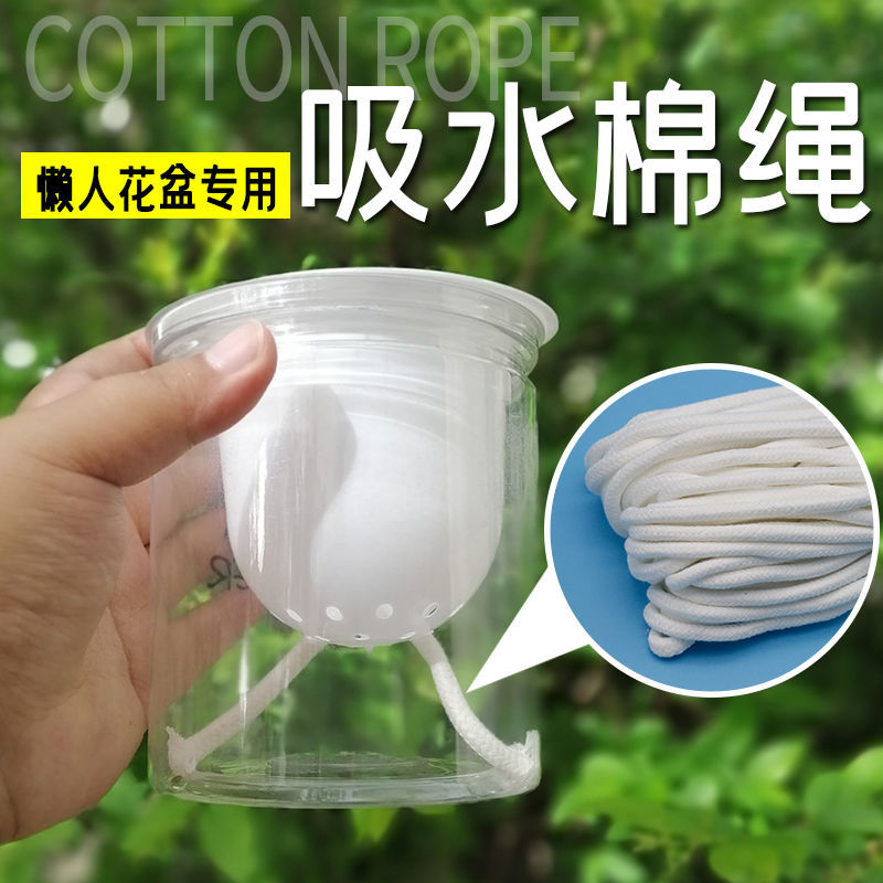 绿植假山专用吸水绳懒人花盆自动吸水棉绳出差旅游蝴蝶兰吸水绳子