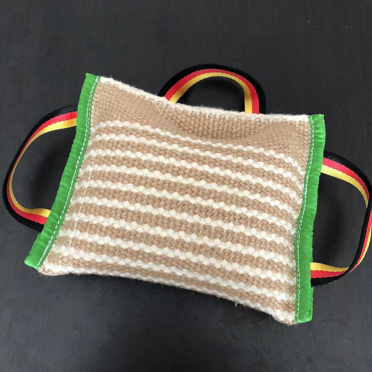 麻咬枕成犬训练咬枕训犬用品成犬训练麻枕马犬德牧狗狗互动玩具