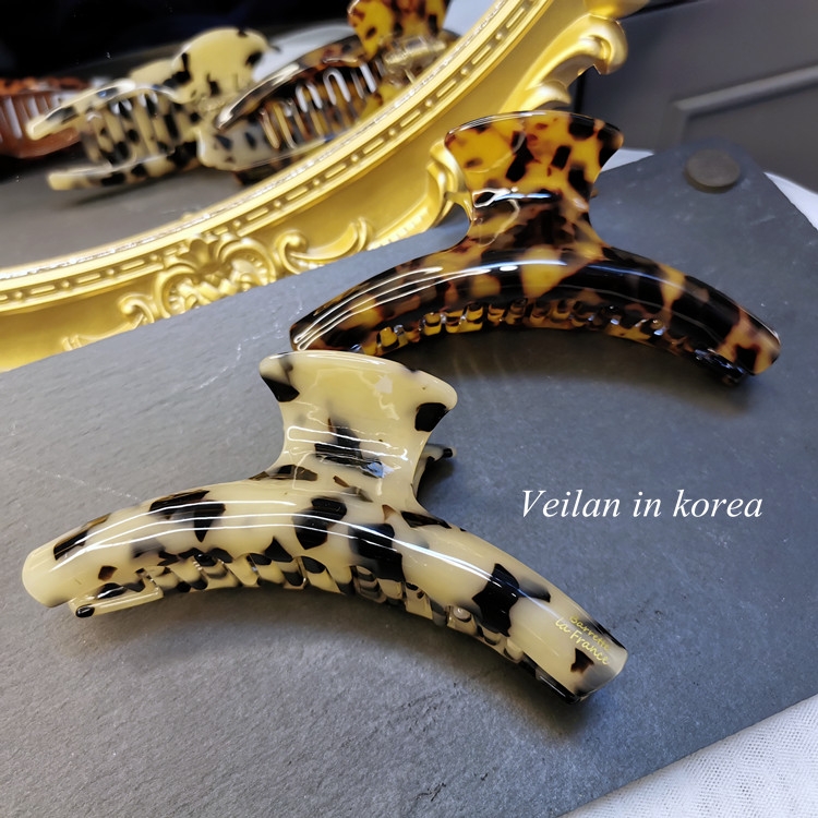 韩国高级感醋酸抓夹大号盘头发夹子女后脑勺鲨鱼夹发饰发抓子头饰