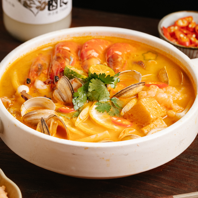 日食记火锅汤底3盒泰式冬阴功汤糟粕醋日式寿喜锅贵州酸汤底料