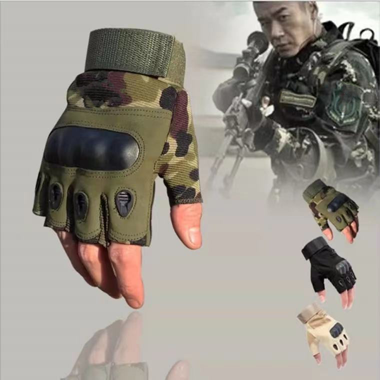 半指户外战术手套 