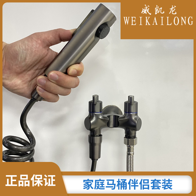 威凯龙卫浴马桶伴侣ABS喷枪加厚加重防冻防裂全铜铸造止逆阀角阀