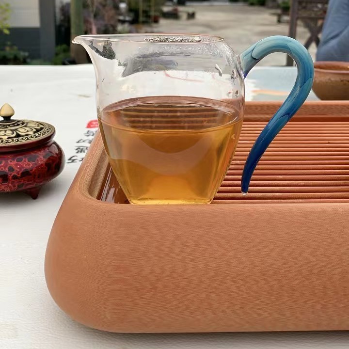 大山哥 凤玉公道杯280CC 青玉公道杯茶道公杯耐热分茶家用大容量