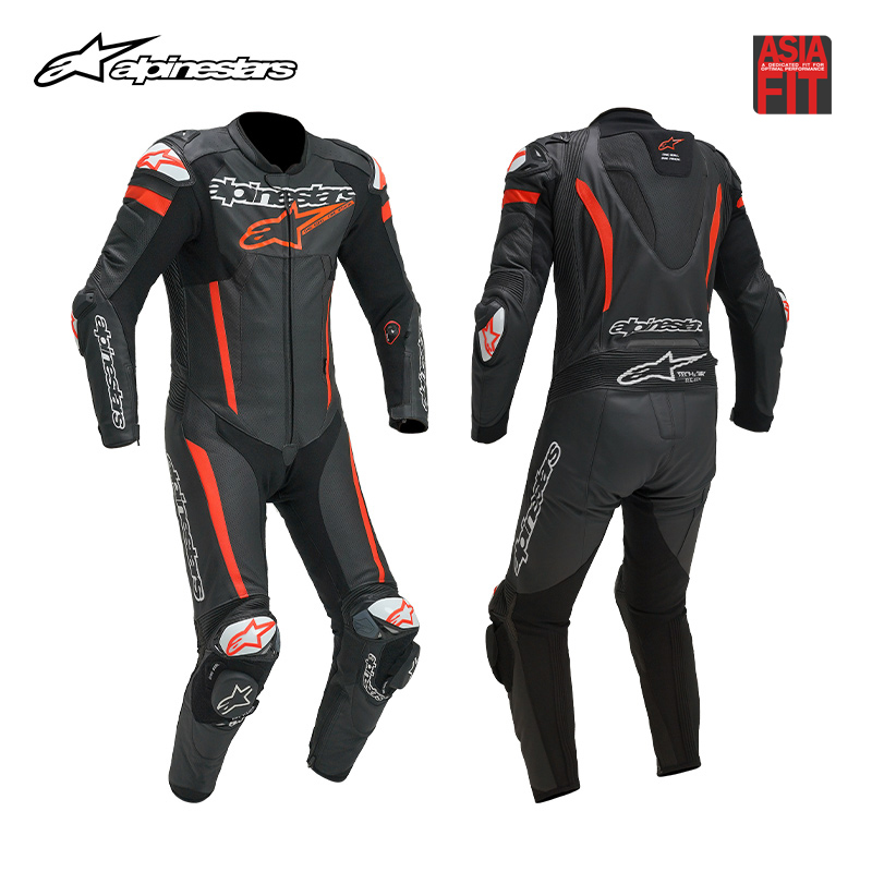 a星alpinestars专业赛道连体皮衣GP IGNITION防摔骑行赛道机车服