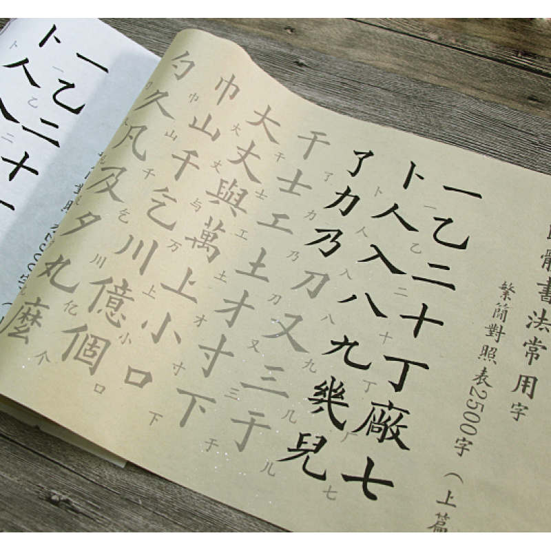 欧楷初学常用2500字毛笔字基础书法描红临摹宣纸毛笔字帖抄本全篇