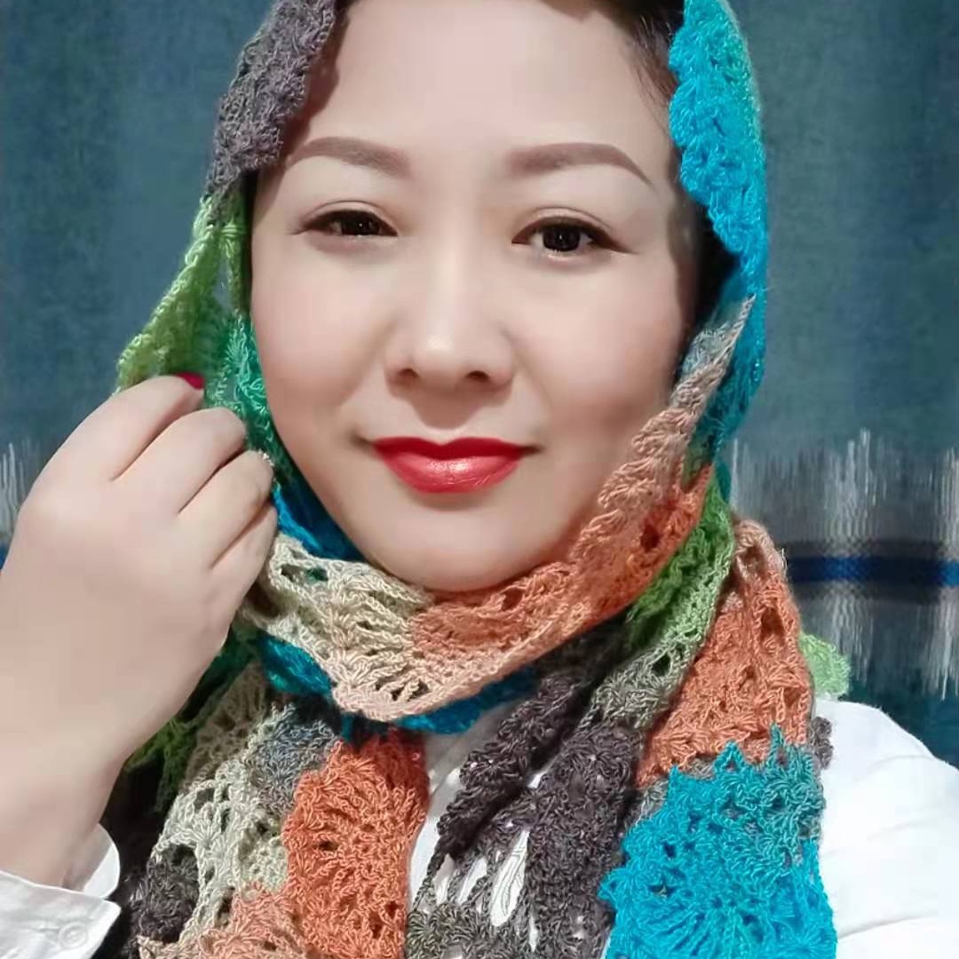 爱尔兰围巾材料包（不是成品）头巾纱巾套头丝巾包头帽回族薄款
