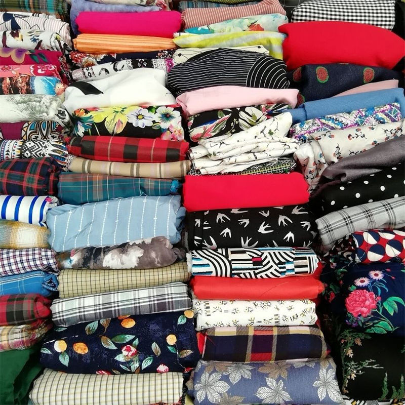 服装面料时装布针织雪纺布布料论斤四季面料称斤秋冬布行