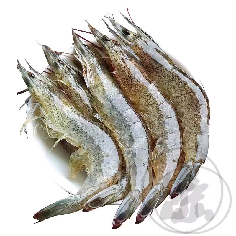 3040海水大虾盐冻虾海鲜食用净重3.5斤左右新鲜活虾冻连云港发货