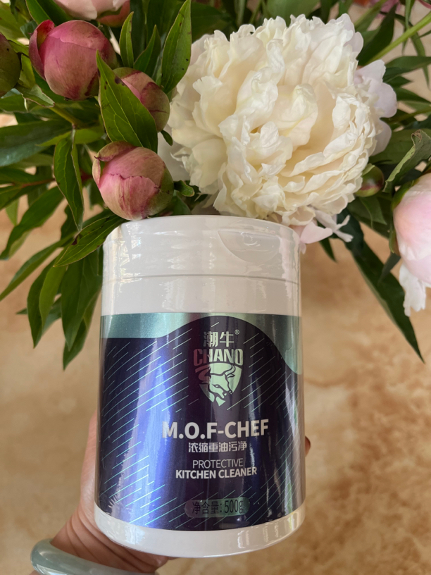 潮牛家居清洗专用500克厨房墙面地砖油污