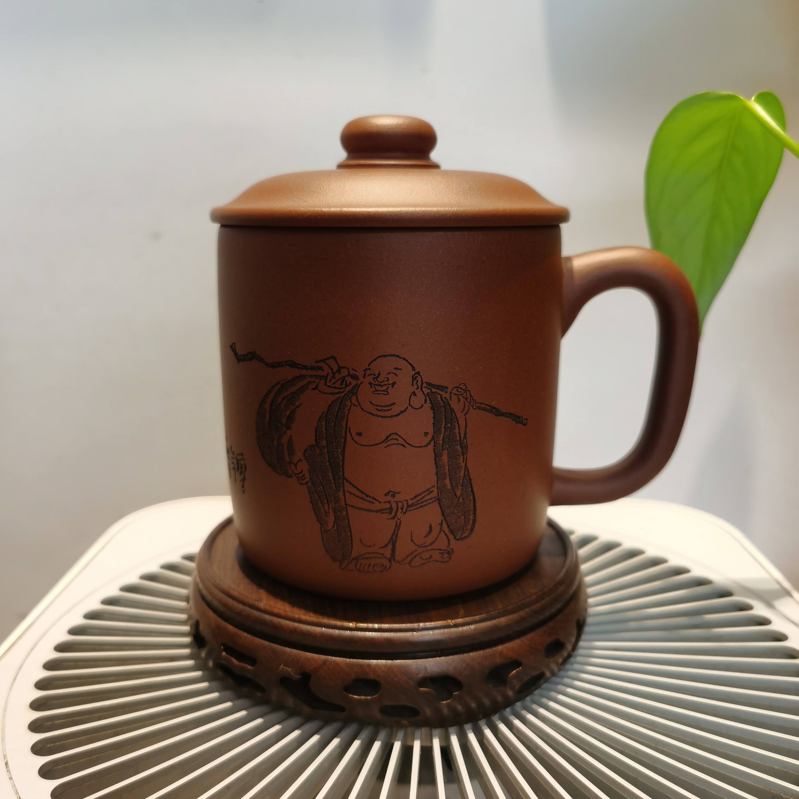 古意盖杯睿丰堂紫砂杯宜兴紫砂