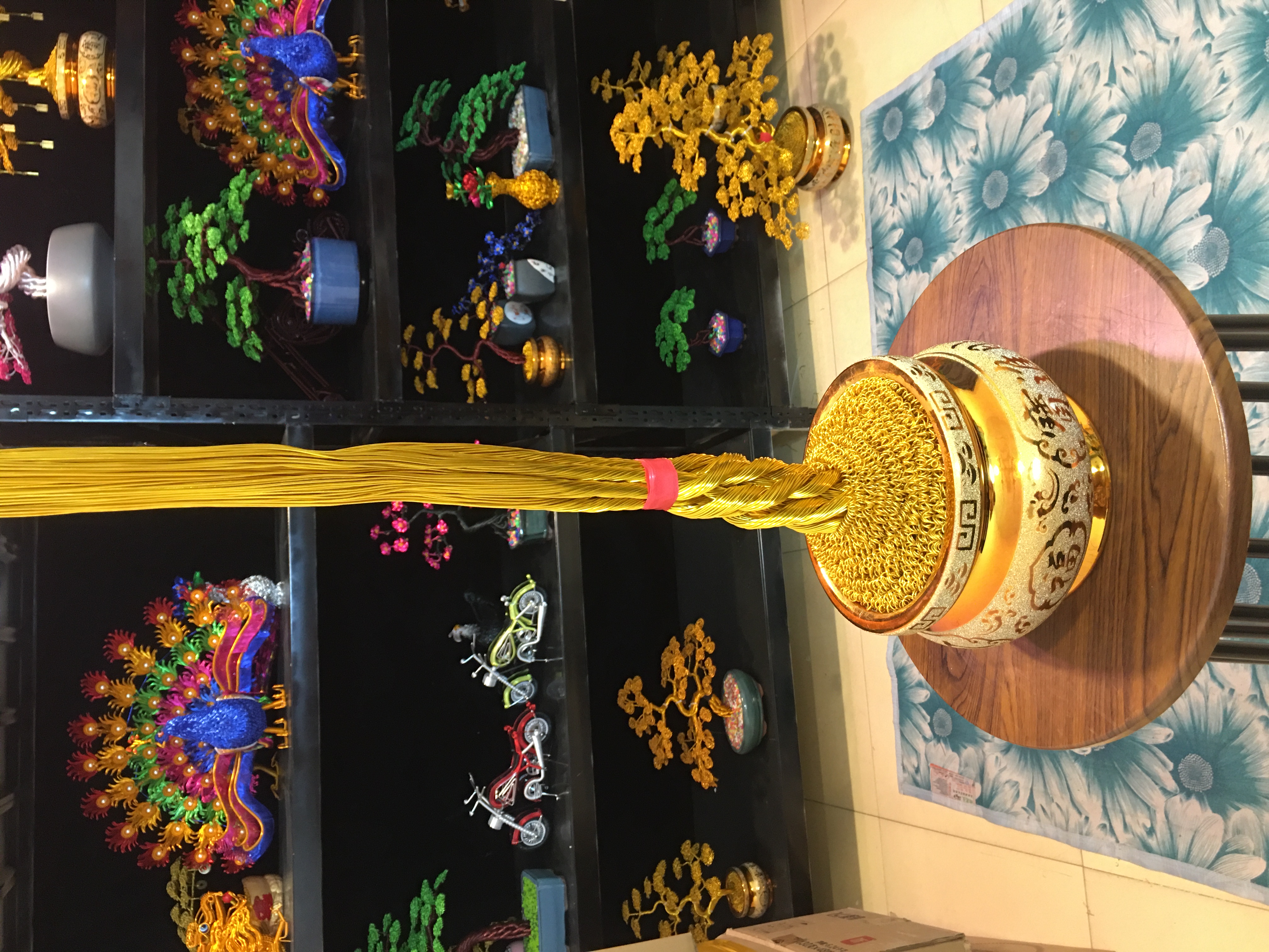 金玉满堂发财树材料包成品高55-60厘米发财树手工diy材料包
