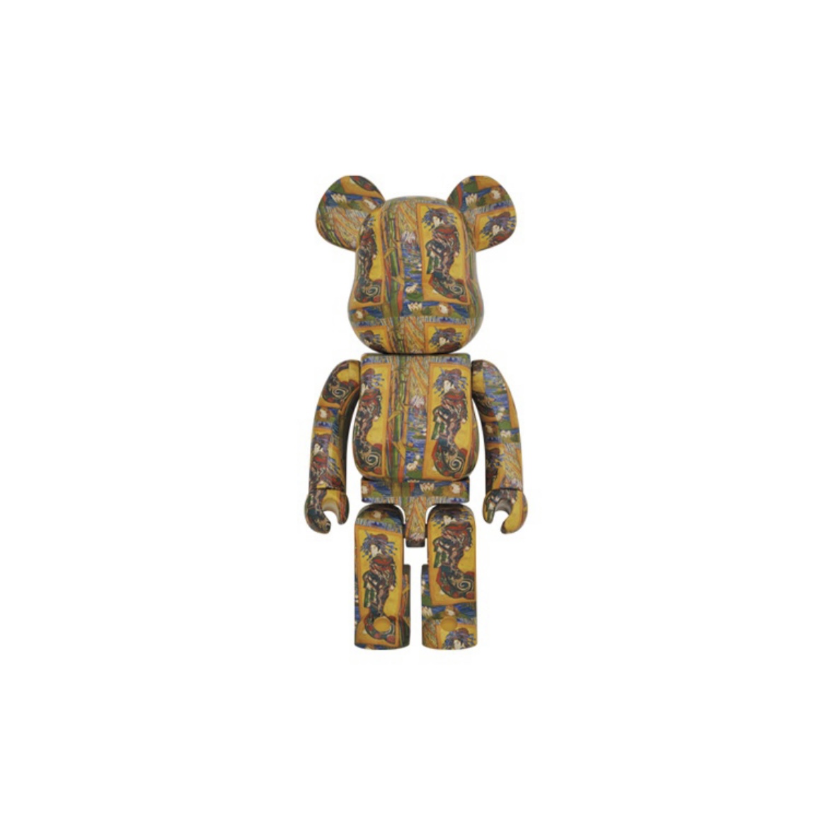 Bearbrick 积木熊 梵高 花魁 1000%
