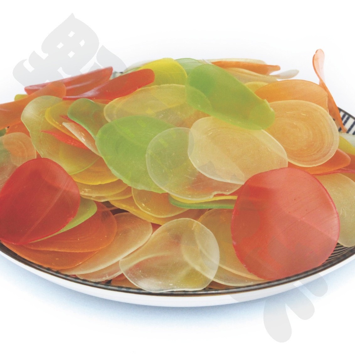 A虾片 经典老式彩色虾片500克