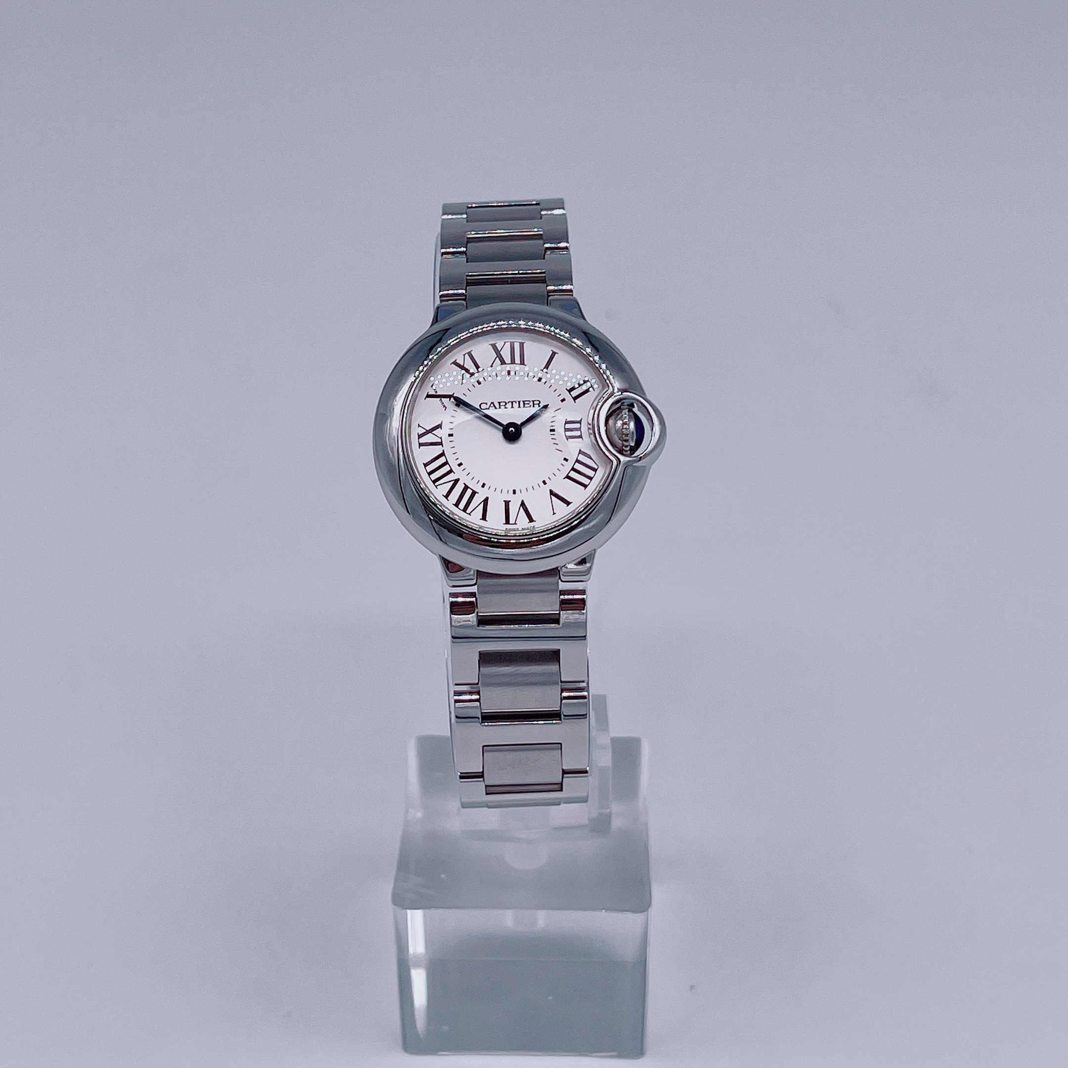 95新 Cartier/卡地亚 慕时名品卡地亚蓝气球，28.6口径