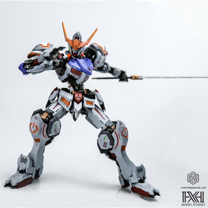 万代高达 星海拼装模型 MG1/100铁血巴巴托斯  第四形态预涂装改