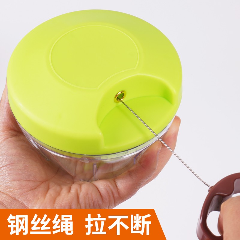 手拉式钢丝绳打虾器切菜器