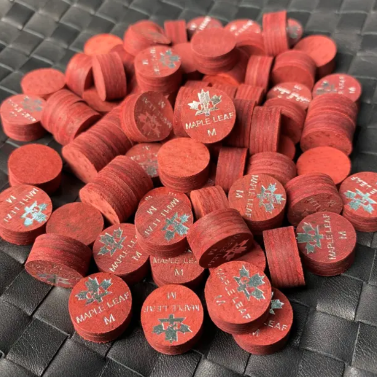 枫叶皮头14mm直径大头杆九球杆皮头六层皮头
