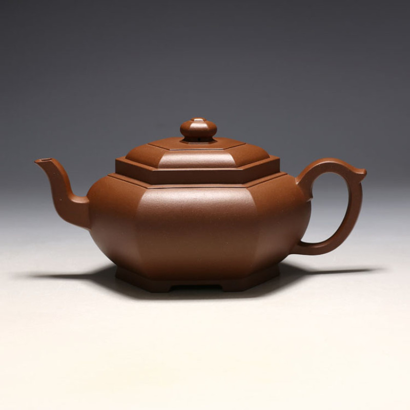 明理茶艺 华健 全手工685CC华灯初放壶 宜兴紫砂壶 茶壶