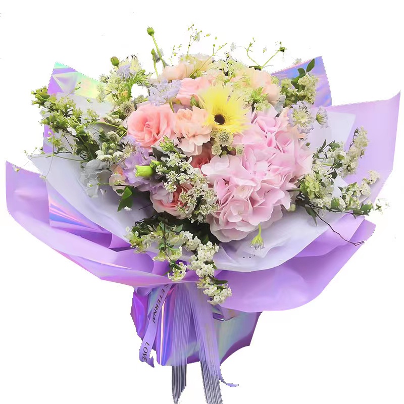 花束包装纸 双色炫彩膜纸