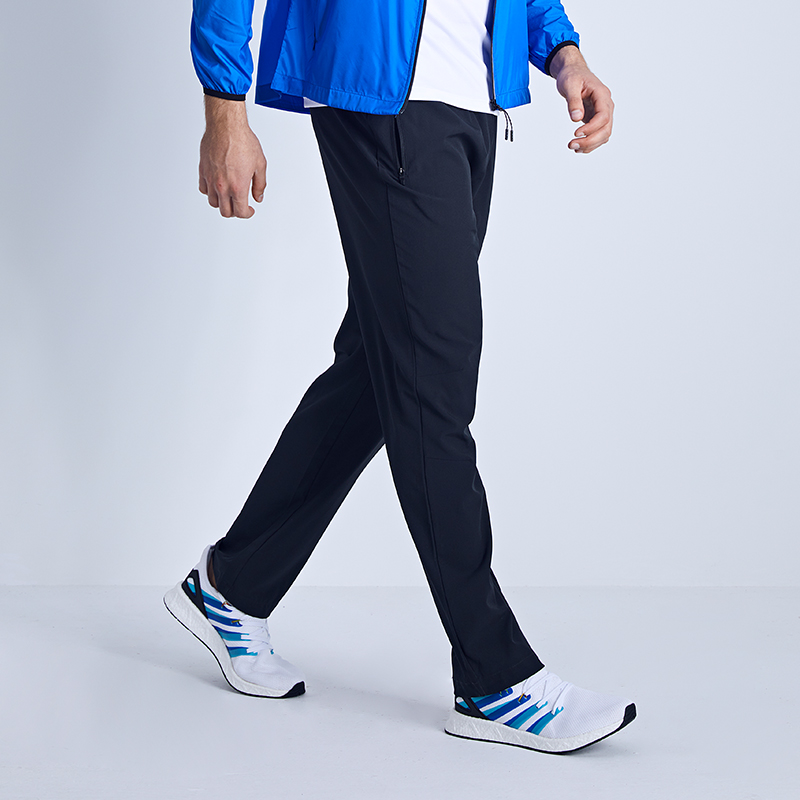 【梭织直筒长裤】卡尔美运动裤直筒显瘦透气跑步运动裤|潮流新品