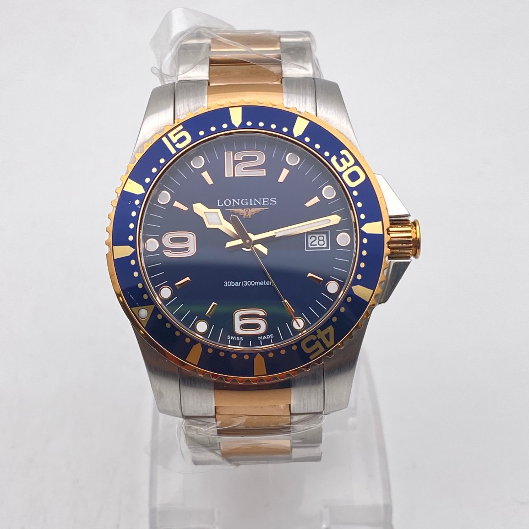 95新 Longines/浪琴 浪琴间金康卡斯740/石英男表/表径41