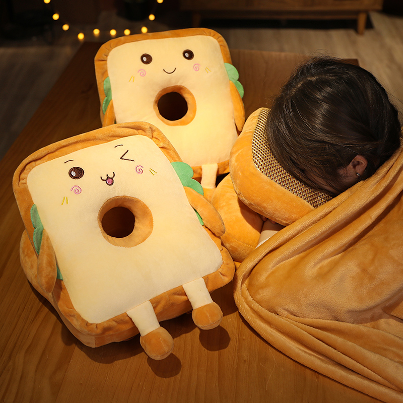 午睡枕办公室午睡神器小学生两用趴枕桌上可爱趴睡枕女生睡觉抱枕