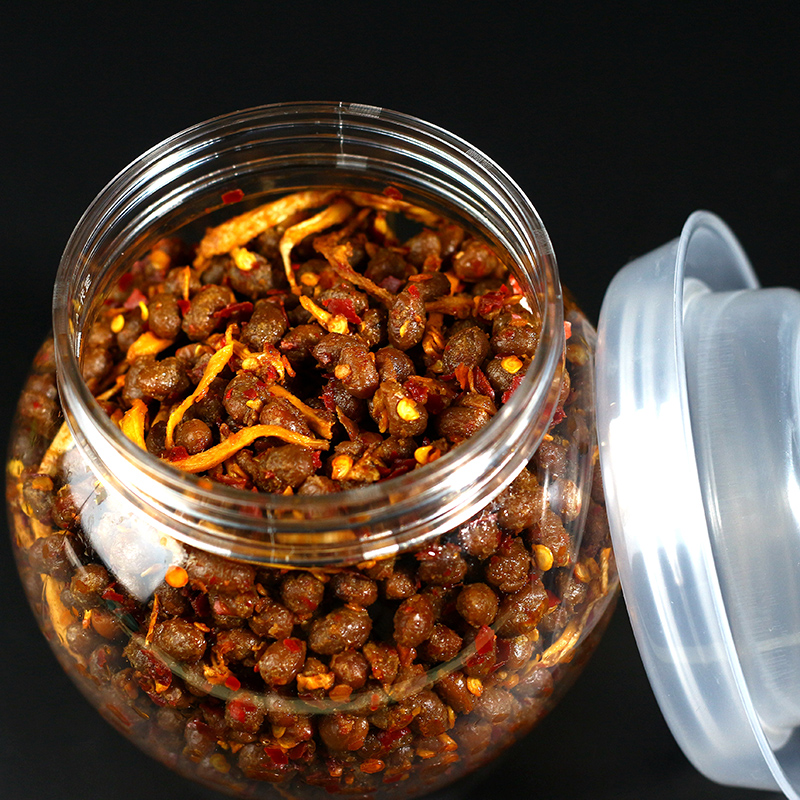 湖南特色美食香辣豆豉瓶装手工自制家常做法拌面拌饭百搭下饭菜
