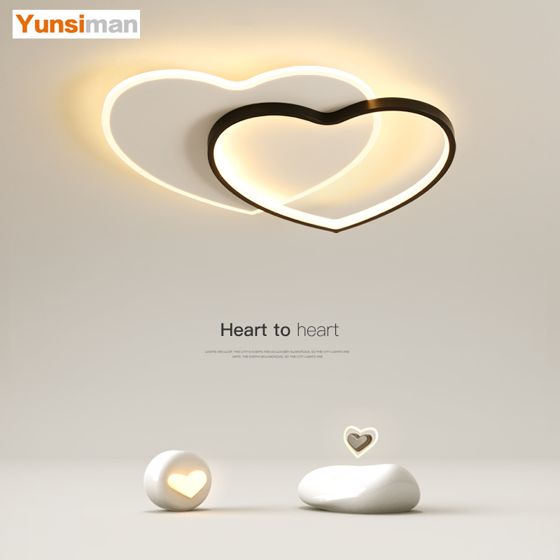 儿童房灯led吸顶灯现代简约北欧温馨浪温卧室灯创意公主房间灯具T