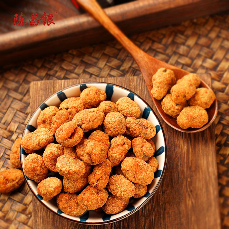 重庆陈昌银磁器口特产特色怪味胡豆袋休闲零食小吃160g怪味胡豆