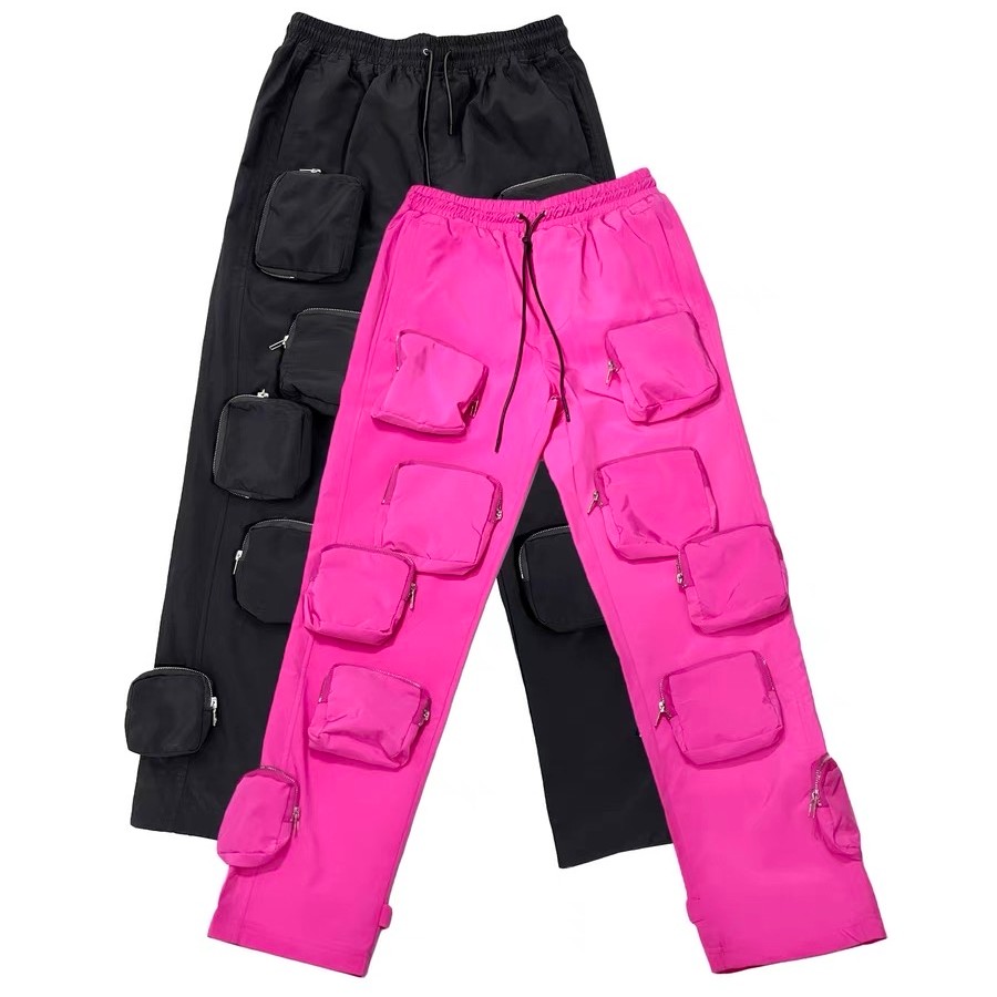 AONE4SUREBags Series 多口袋可拆卸休闲原创速干宽松直筒长神裤