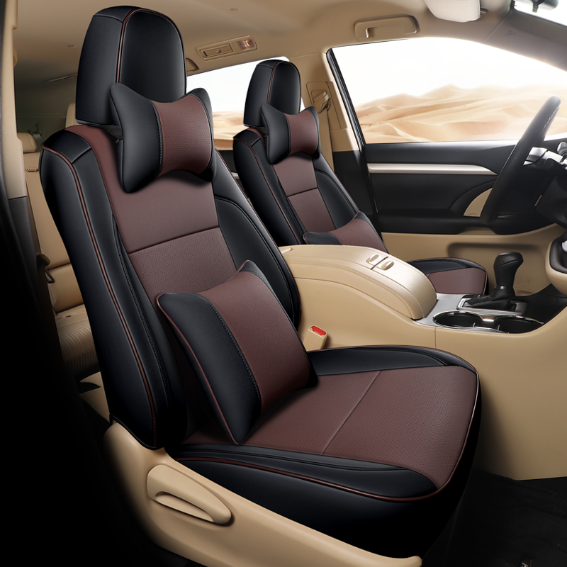 丰田汉兰达座套专车专用七座全包围四季通用皮汽车坐垫7座5座椅套