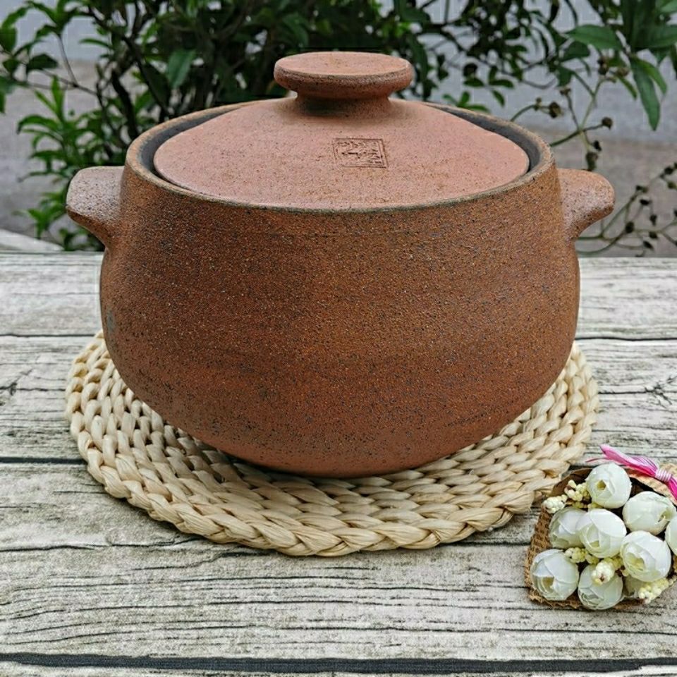 砂锅煲汤荥经砂锅全手工老式功能黑砂孕妇专用