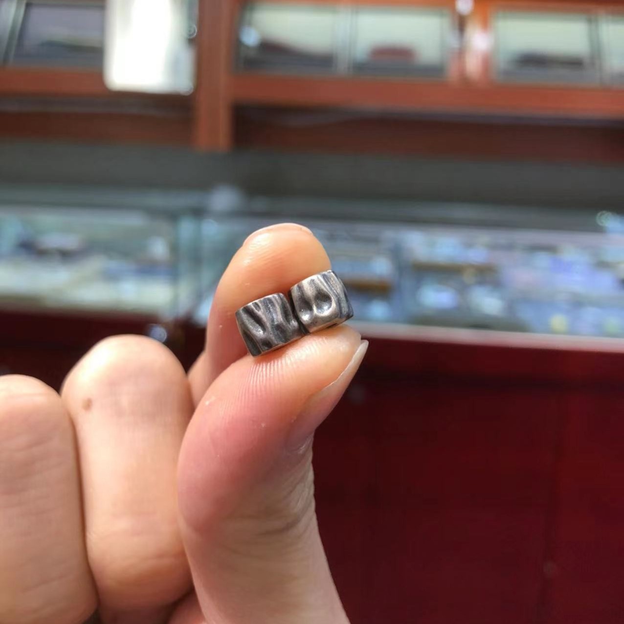 925银银制品 S925银腰珠，隔珠，一个2.5克，配6/7串