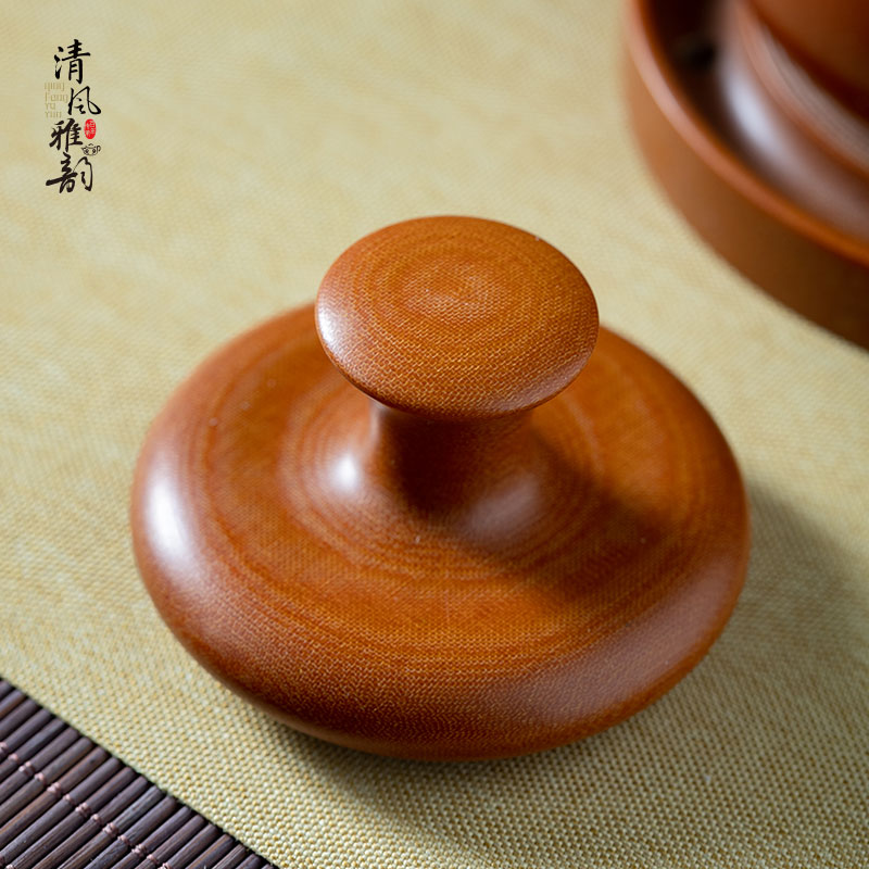 清风雅韵电木盖置紫砂茶壶盖托盖碗架茶置壶盖支架茶道茶具零配