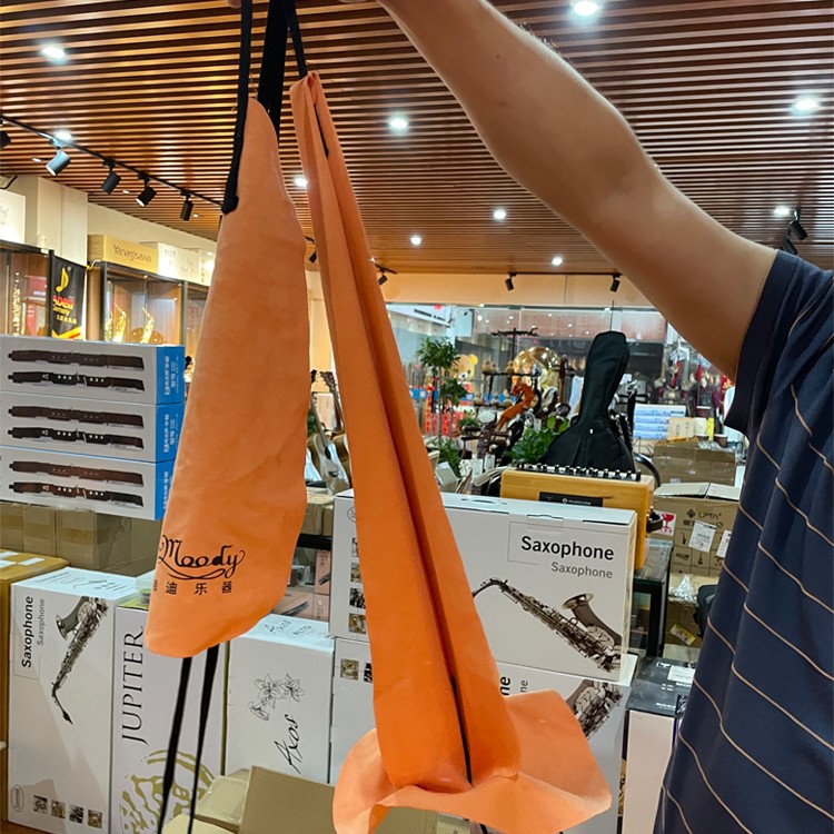 中音/次中音萨克斯通条布  管乐器管体内堂吸水擦拭布