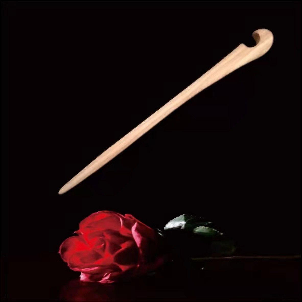 特色手工---原木原色.桃木发簪.民俗木雕.至尊宝同款