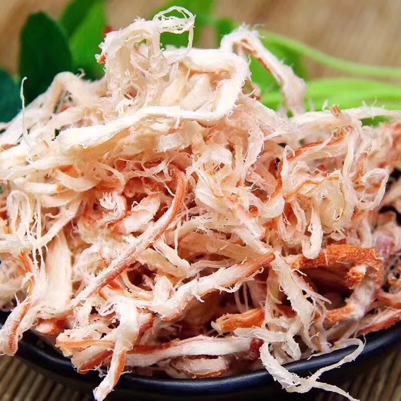 南澳干货即食鱿鱼丝250g海鲜小吃毛重