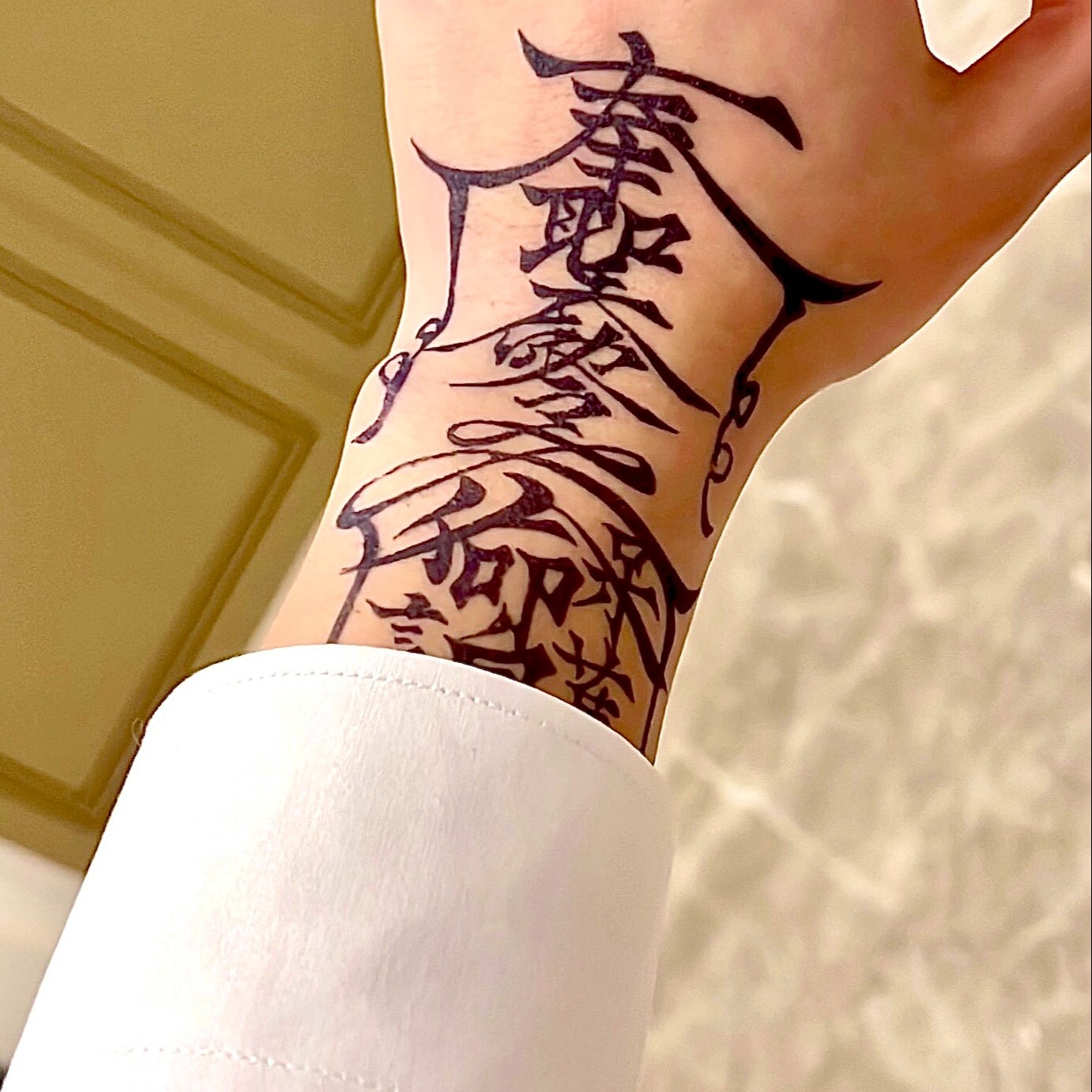 冰娇同款尺寸7x15CM 草本纹身贴防水搓