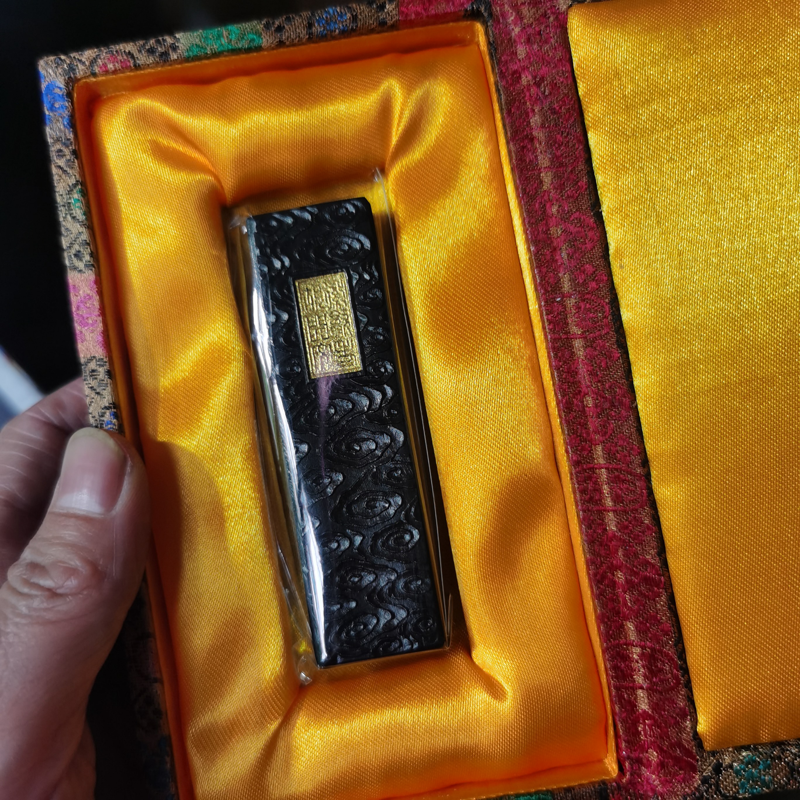 古法灯盏油烟约25克微瑕轻微磕碰