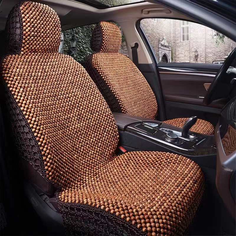 汽车坐垫网珠子按摩木珠汽车坐垫全车木珠五座通用